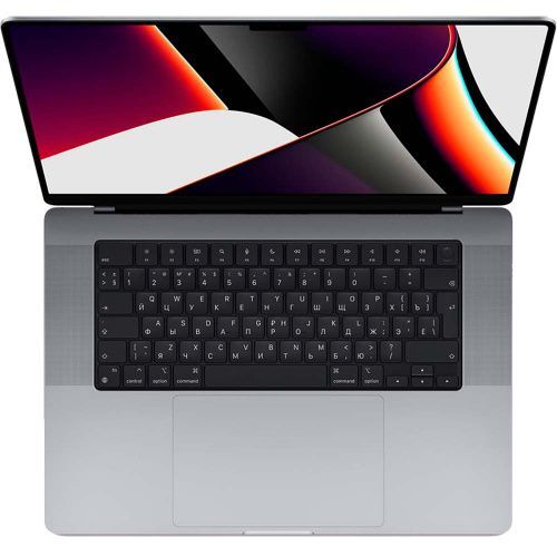 16.2" Ноутбук Apple MacBook Pro 16 2021 M1 Pro, RAM 16 ГБ, SSD 512 ГБ, MK183LL/A, серый космос